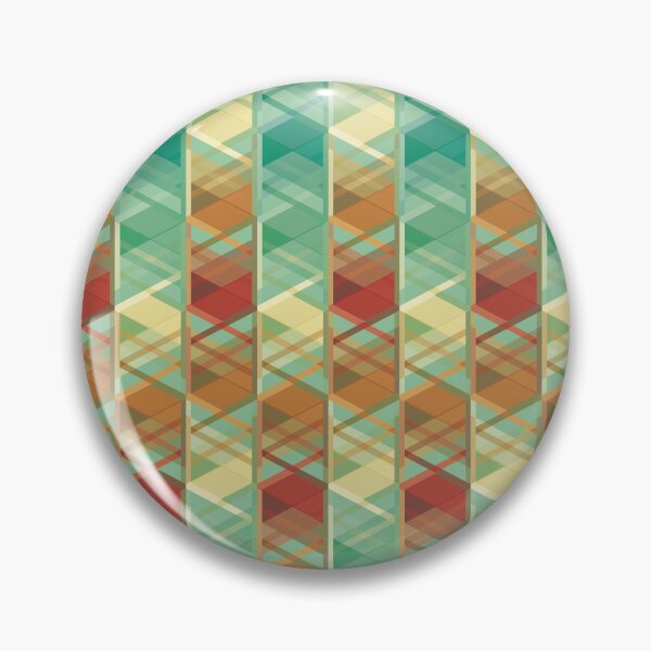 Item preview, Geometric Pattern in Retro Colors [2] designed and sold by SideDishDesign.