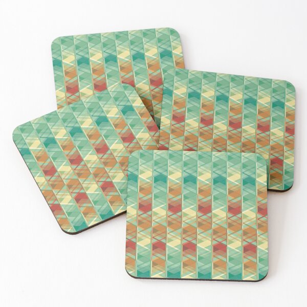 Item preview, Geometric Pattern in Retro Colors [2] designed and sold by SideDishDesign.