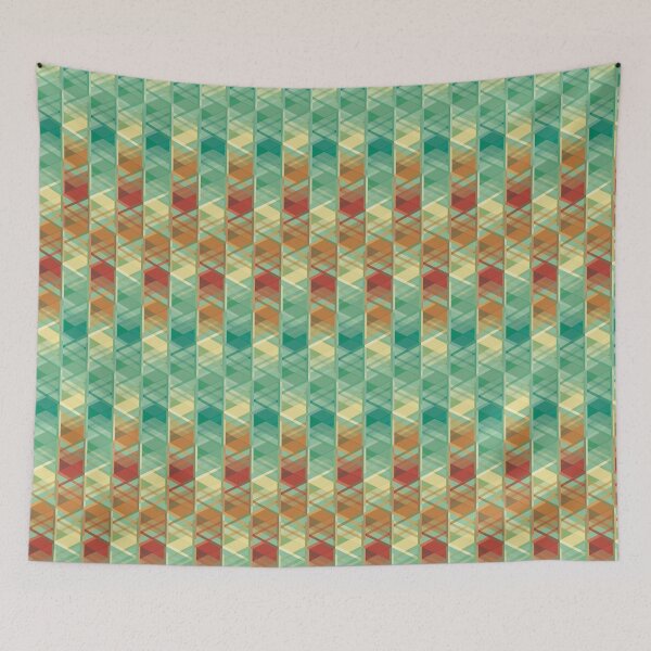 Item preview, Geometric Pattern in Retro Colors [2] designed and sold by SideDishDesign.