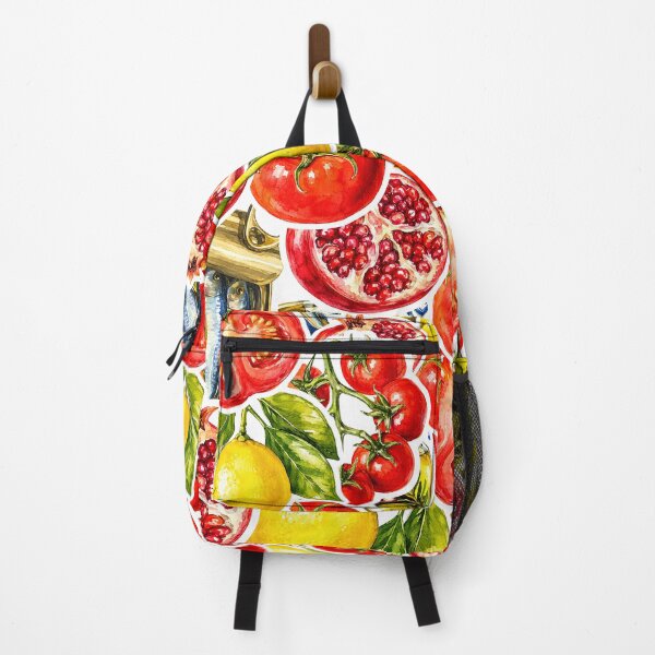 Item preview, Mediterranean Food Watercolor Pattern designed and sold by bloomave.