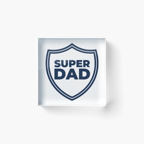 Item preview, Super Dad Shield Badge Design designed and sold by Craft99.