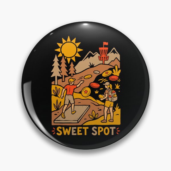 Item preview, Disc Golf Player Sweet Spot Mountain Fairway Hole Basket designed and sold by GrandeDuc.