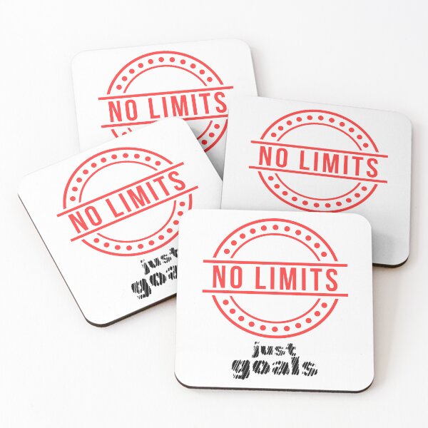 Item preview, No Limits Just Goals Motivational Graphic designed and sold by Snedsdigital.