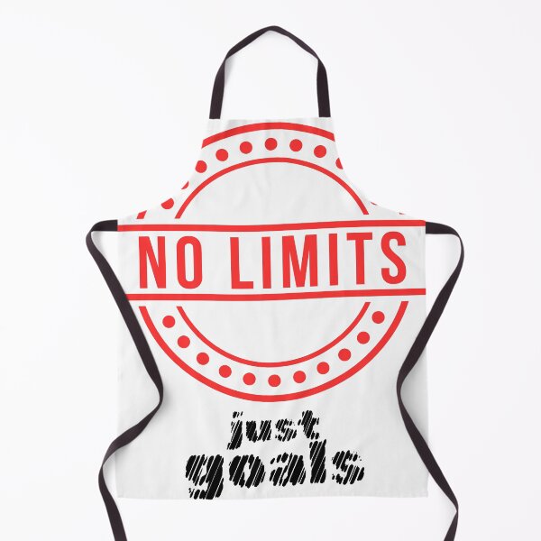 Item preview, No Limits Just Goals Motivational Graphic designed and sold by Snedsdigital.