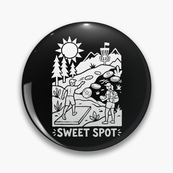 Item preview, Disc Golf Player Sweet Spot Mountain Fairway Hole Basket designed and sold by GrandeDuc.