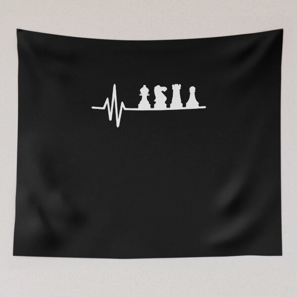 Item preview, Chess Heartbeat V4 designed and sold by TeeTimeGuys.