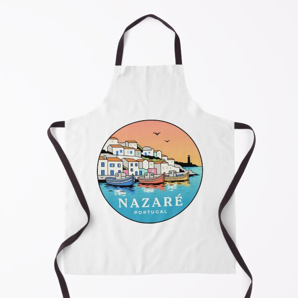 Item preview, Nazaré Portugal: Colorful Hilltop Coast & Fishing Boats designed and sold by CircinusStore.