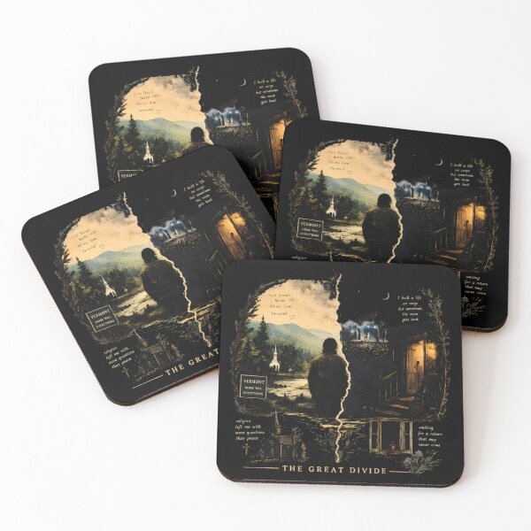 Item preview, The Great Divide Tour Album Cover Quotes Fan Art designed and sold by AngieHouckOne.