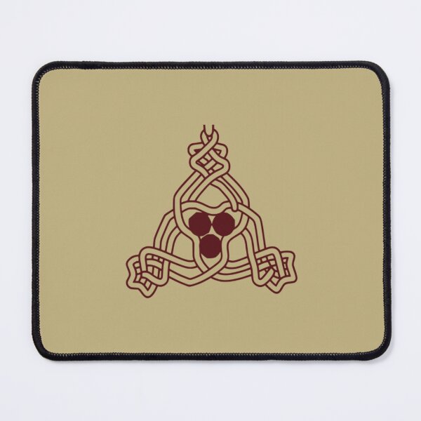 Item preview, Intricate Celtic Trinity Knot Line Art – Muted Ochre Edition designed and sold by Macramellennias.
