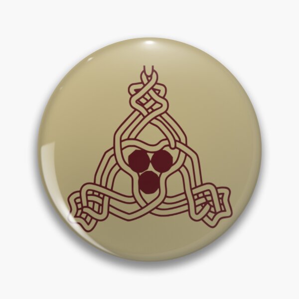 Item preview, Intricate Celtic Trinity Knot Line Art ​– Muted Ochre Edition designed and sold by Macramellennias.