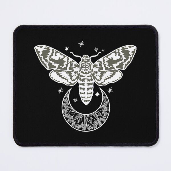 Item preview, moth celestial moth butterfly mystic spiritual astronomy designed and sold by Koothara.