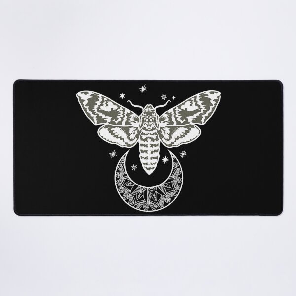 Item preview, moth celestial moth butterfly mystic spiritual astronomy designed and sold by Koothara.