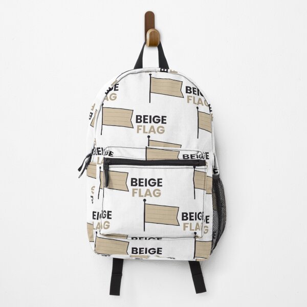 Item preview, Beige Flag Funny Gen Z Slang Sticker designed and sold by QuirkyCartel.