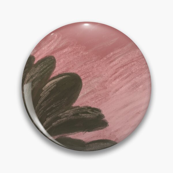 Item preview, Minimalist Stylized Bush Silhouette Against Dusky Pink Sky designed and sold by zanaxxer.