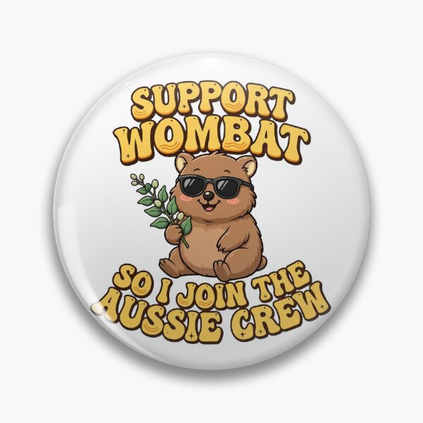 Item preview, Support Wombat Join the Aussie Crew Wildlife Carer Wildlife Crew Wildlife Volunteer designed and sold by Yellowriversss.