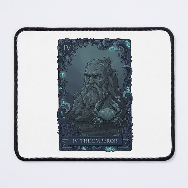 Item preview, Reef Emperor Tarot Card Ocean Art designed and sold by SMARTKIT DESIGNAGENCY.