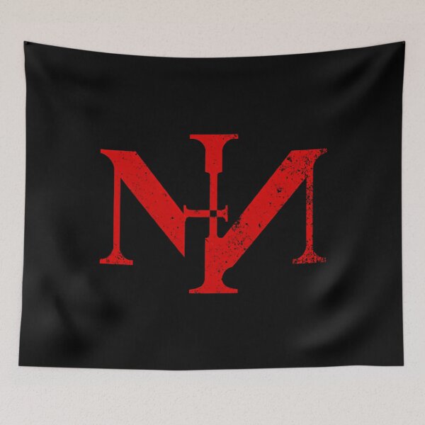 Item preview, nine inch nails distressed logo designed and sold by Koothara.