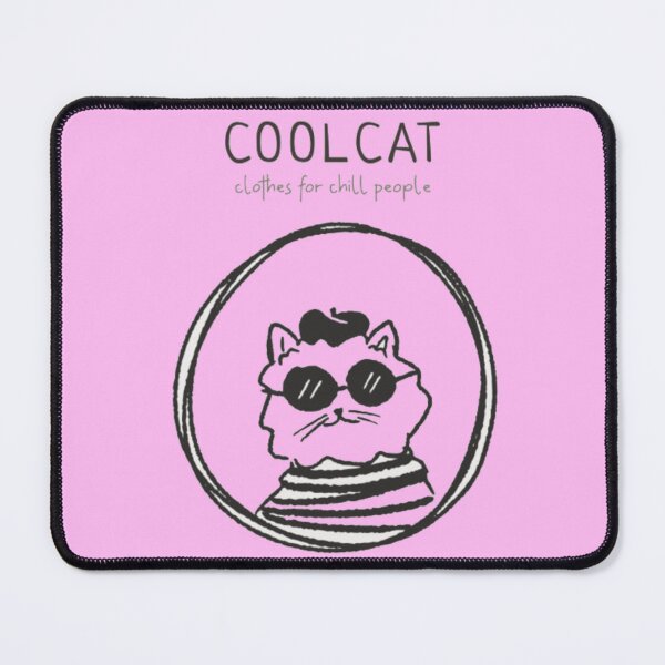 Item preview, Cool Cat Clothes For Chill People - French Beatnik Kitty Graphic designed and sold by GenZFashion000.