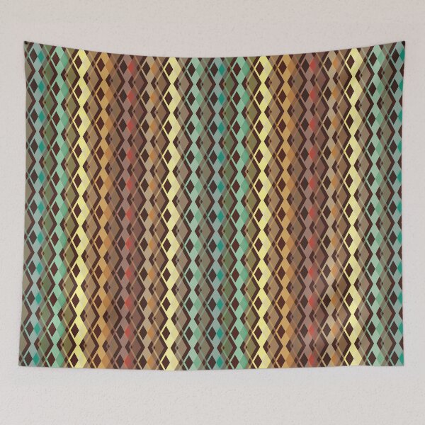 Item preview, Geometric Pattern in Retro Colors [3] designed and sold by SideDishDesign.