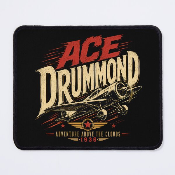 Item preview, Ace Drummond Vintage Aviation Serial Art designed and sold by Retr0Tshirts.
