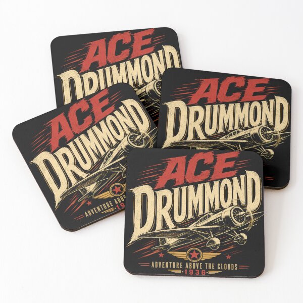 Item preview, Ace Drummond Vintage Aviation Serial Art designed and sold by Retr0Tshirts.