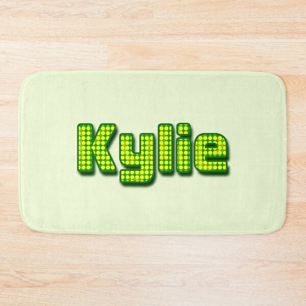 Item preview, Kylie Name Design with Green and Yellow Polka Dot Letters designed and sold by SweetLilith.