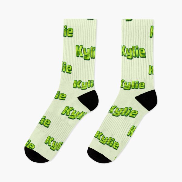Item preview, Kylie Name Design with Green and Yellow Polka Dot Letters designed and sold by SweetLilith.