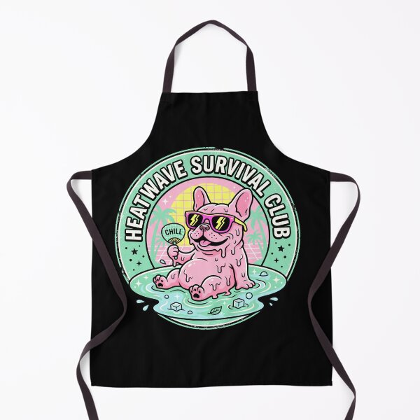 Item preview, Sarcastic French Bulldog Summer Heatwave Survival Club designed and sold by Oommen Studio .