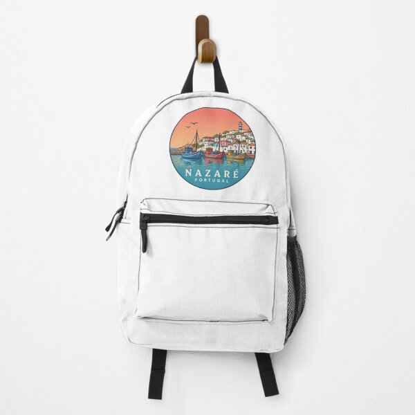 Item preview, Nazaré Portugal: Colorful Hilltop Coast & Fishing Boats designed and sold by CircinusStore.