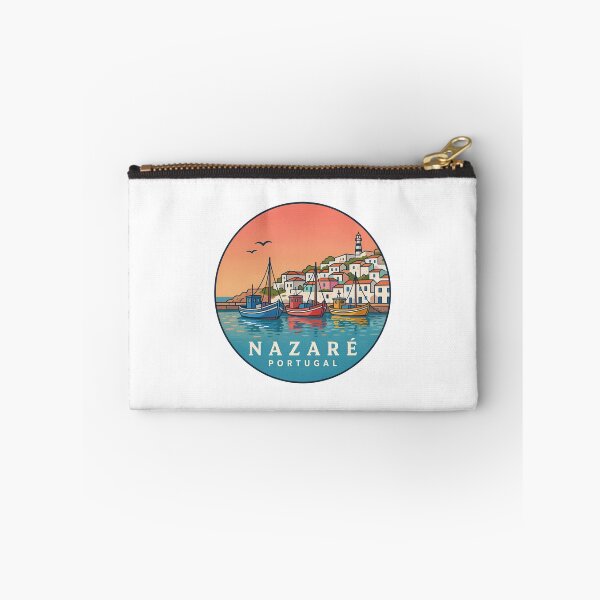 Item preview, Nazaré Portugal: Colorful Hilltop Coast & Fishing Boats designed and sold by CircinusStore.