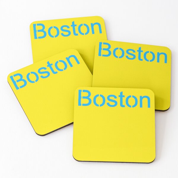 Item preview, Boston City Connect Baseball New Blue and Yellow Colors designed and sold by RockTheFeal.