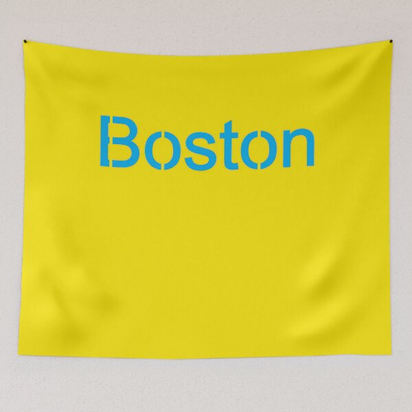 Item preview, Boston City Connect Baseball New Blue and Yellow Colors designed and sold by RockTheFeal.