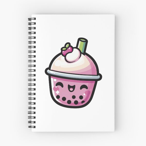 Item preview, Cute Kawaii Boba milk Tea - 2 designed and sold by Karma Design.