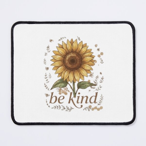 Item preview, Be kind (sunflower) designed and sold by Red Canvas.