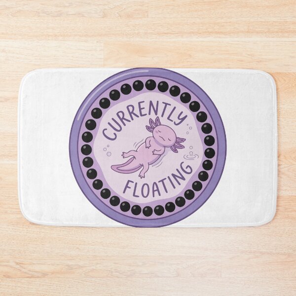 Item preview, Lofi Axolotl Taro Bubble Tea Currently Floating designed and sold by Arc2020.