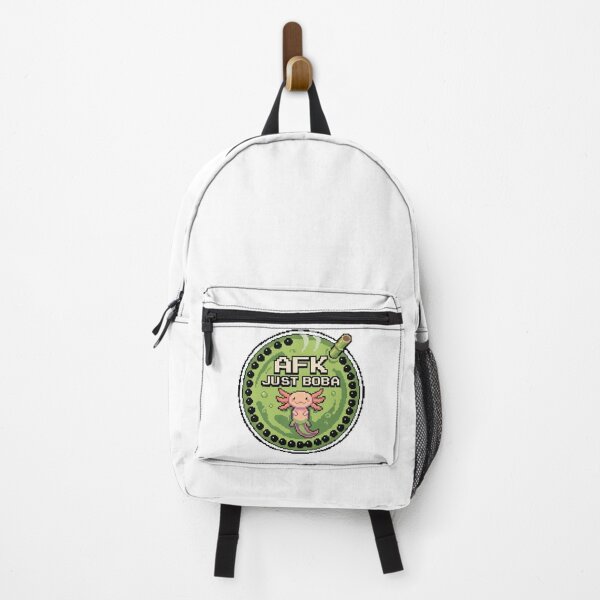 Item preview, Pixel Art Gamer Axolotl Matcha Boba AFK Meme designed and sold by Arc2020.