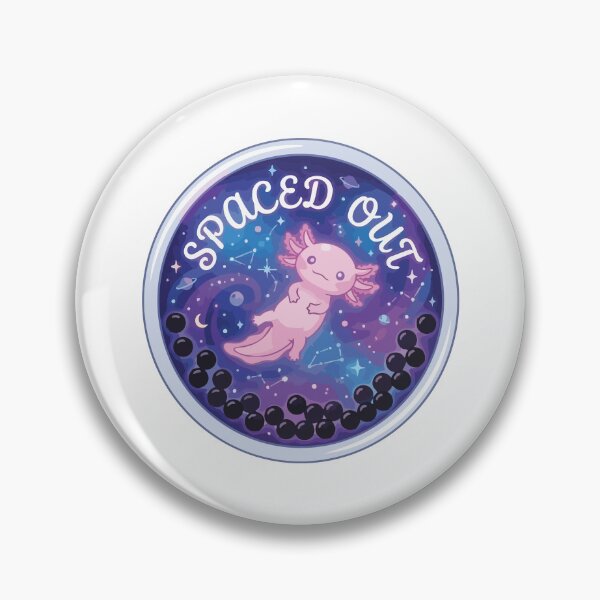 Item preview, Galaxy Axolotl Cosmic Bubble Tea Spaced Out designed and sold by Arc2020.