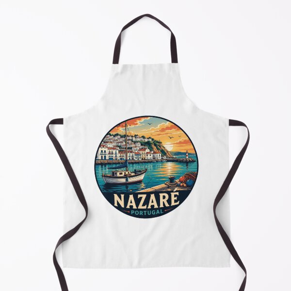 Item preview, Nazaré Portugal: Fishing Dock & Lighthouse Sunset designed and sold by CircinusStore.