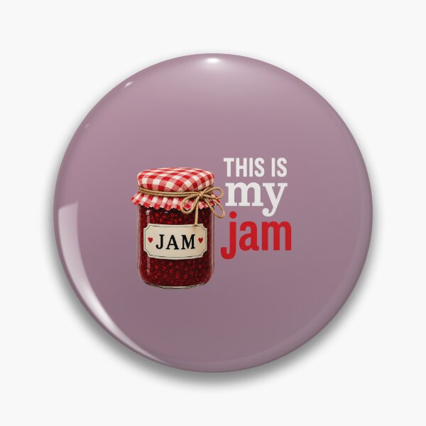 Item preview, This Is My Jam | Funny Jam Lover Pun | Rustic Food Design designed and sold by CJLindy.