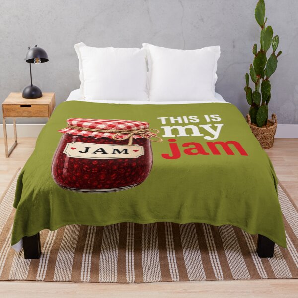 Item preview, This Is My Jam | Funny Jam Lover Pun | Rustic Food Design designed and sold by CJLindy.