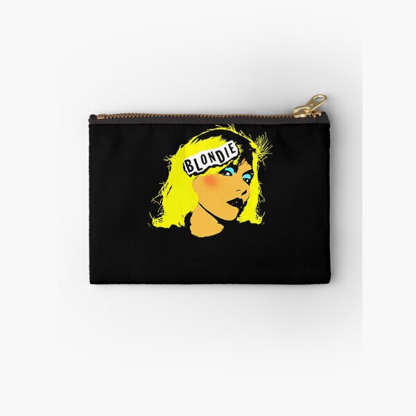 Artikelvorschau, Debbie Harry, gelbes Haar, blauer Lidschatten, zerrissenes Banner entworfen und verkauft von Filip0.