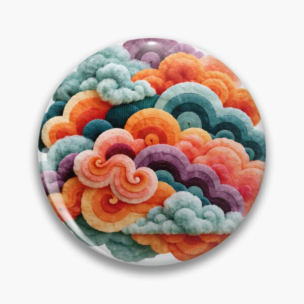 Item preview, Abstract Layered Waves | Colorful Modern Texture Art designed and sold by MythicMood.