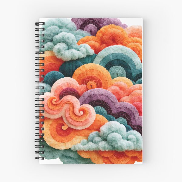 Item preview, Abstract Layered Waves | Colorful Modern Texture Art designed and sold by MythicMood.