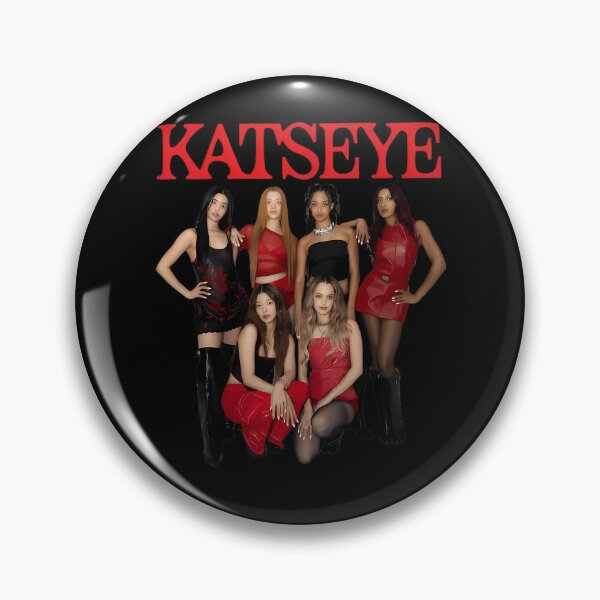 Item preview, Katseye Group Members Red Black Fashion designed and sold by Filip0.