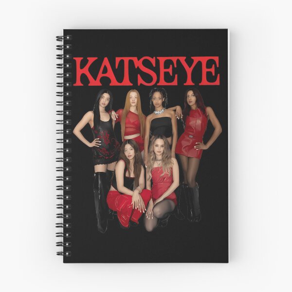 Item preview, Katseye Group Members Red Black Fashion designed and sold by Filip0.