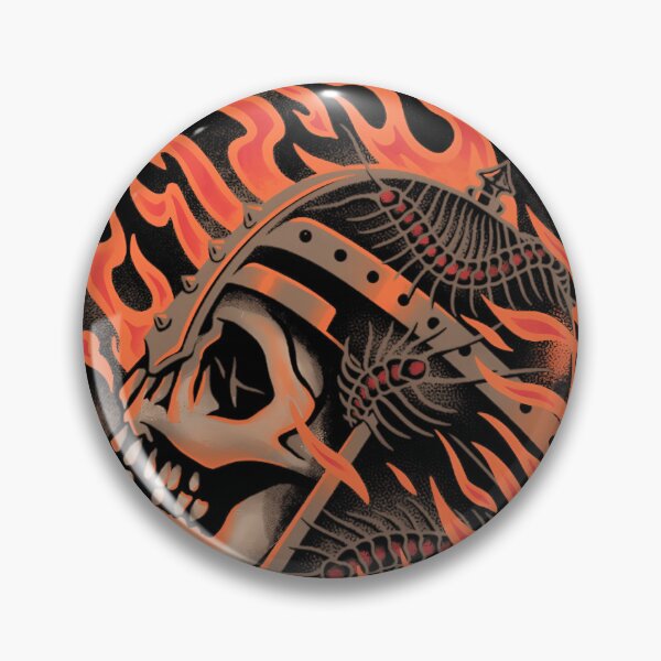 Item preview, Trivium - Flaming Skull designed and sold by cerymopl.