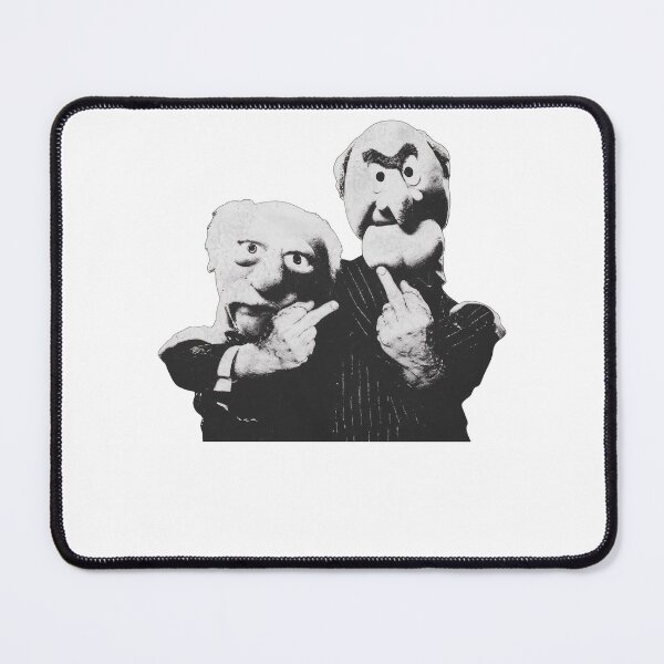 Item preview, Grumpy Puppet Duo Giving The Finger Art designed and sold by viekneehgamb.