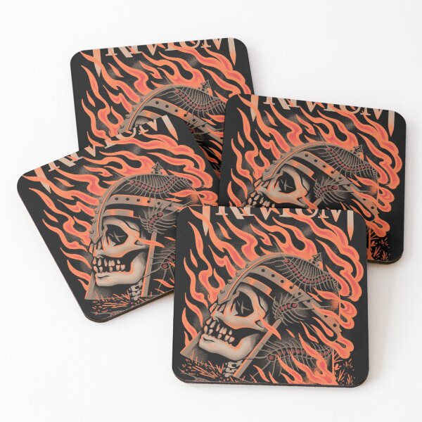 Item preview, Trivium - Flaming Skull designed and sold by cerymopl.