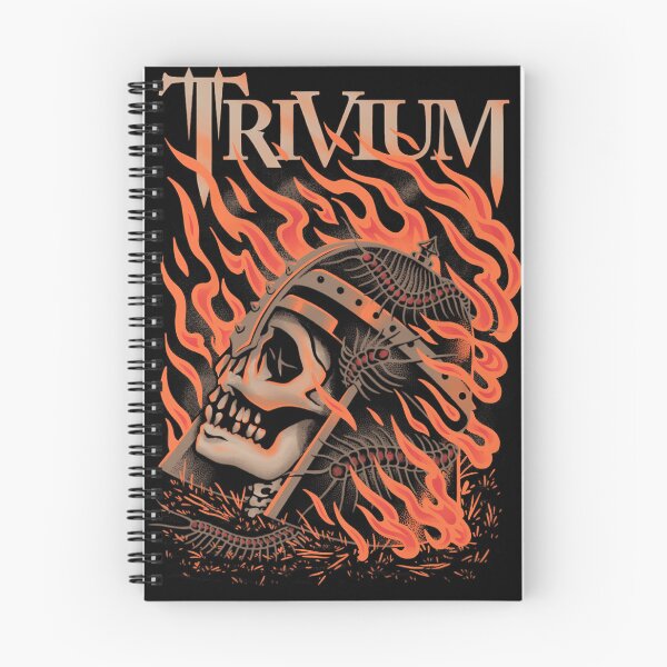 Item preview, Trivium - Flaming Skull designed and sold by cerymopl.