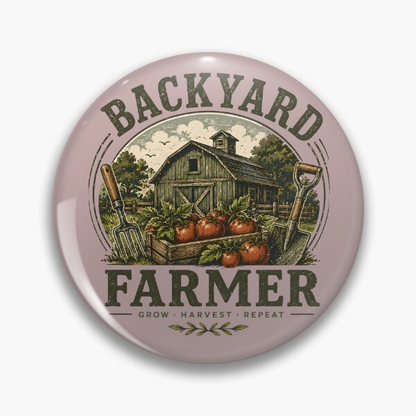 Item preview, Backyard Farmer – Grow Harvest Repeat Vintage Gardening T-Shirt designed and sold by KAM-KAM-STORE.